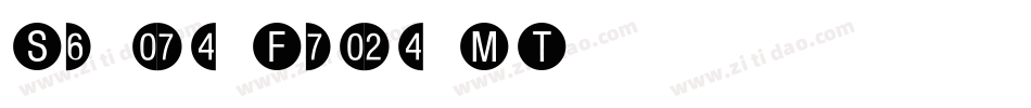 Square Frame MT字体转换